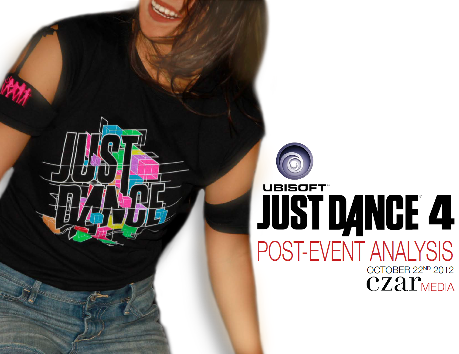 Ubisoft Just Dance 4 post-event analysis cover by Czar Media
